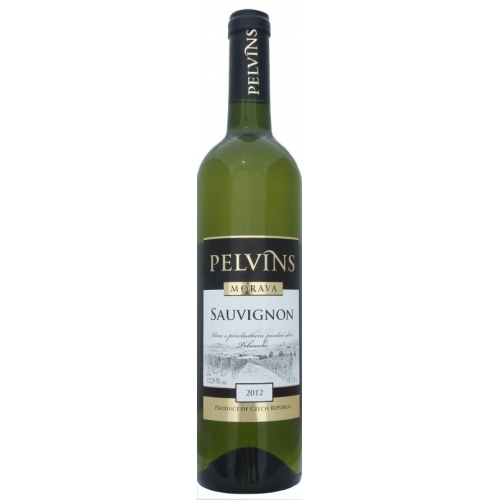 Sauvignon - Pelvins, pozdní sběr 2012, víno bílé - polosuché