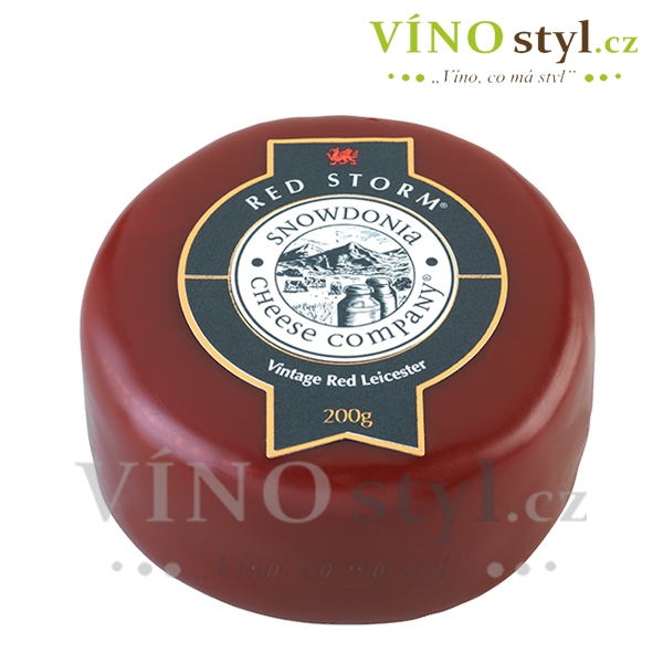 Sýr Cheddar RED STORM, Leicesterský extra zralý VINTAGE