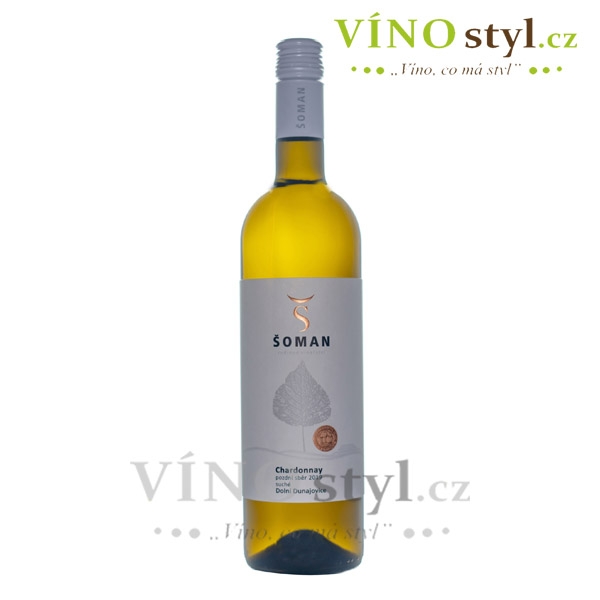 Chardonnay, pozdní sběr 2019, víno bílé - suché, č.š. 25/19