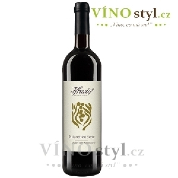 Rulandské šedé, pozdní sběr 2025, víno bílé - polosuché