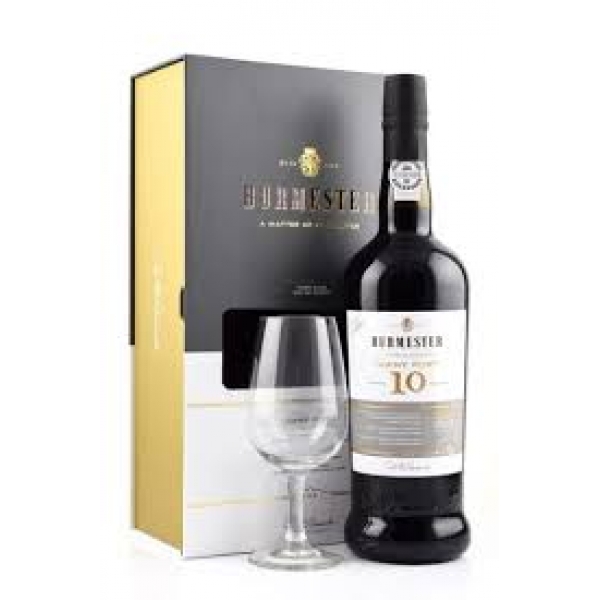 Portské víno BURMESTER 10 YO + 1 sklenička