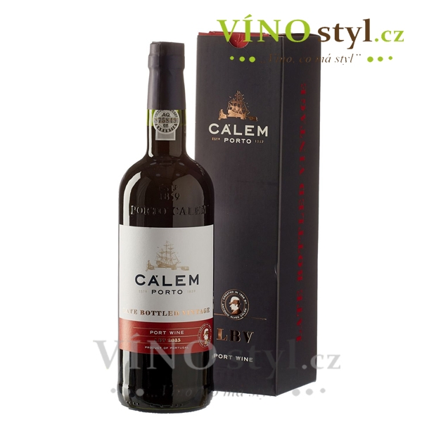 Portské víno Cálem Late Bottled Vintage 2019