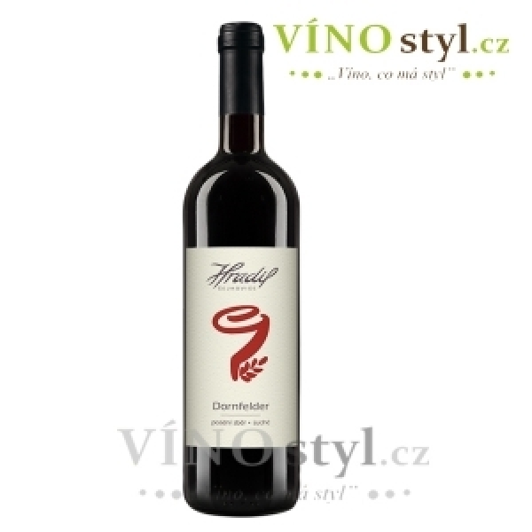 Dornfelder, pozdní sběr 2024, víno červené - suché