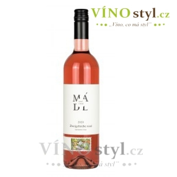 Zweigeltrebe Rosé, kabinetní 2023, víno růžové - polosladké