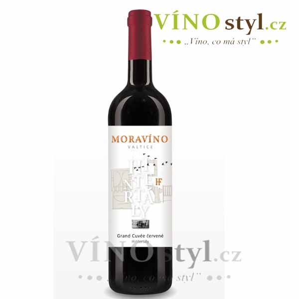 Grand Cuvée červené, pozdní sběr 2023, víno červené - suché