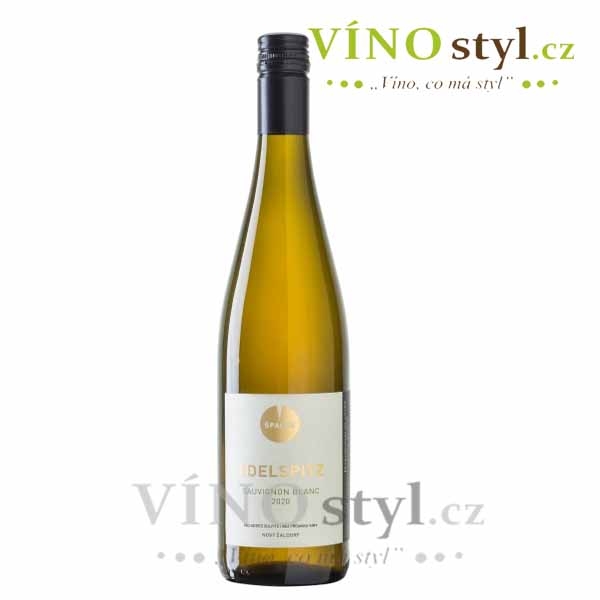 EDELSPITZ Sauvignon blanc, moravské zemské 2020, bez přídavku síry 