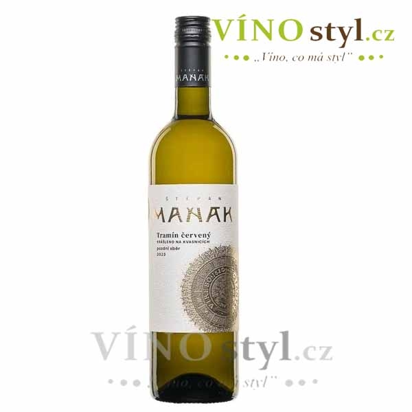 Tramín červený, pozdní sběr 2024, víno bílé - suché