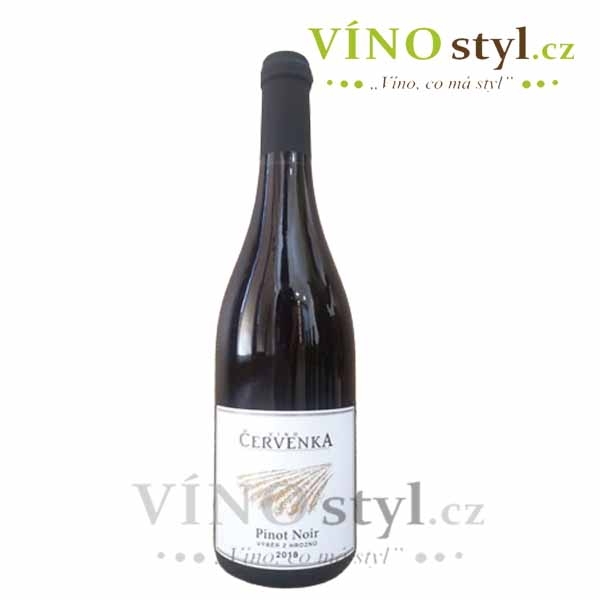 Pinot Noir-Rulandské modré, výběr z hroznů 2021, víno červené - suché
