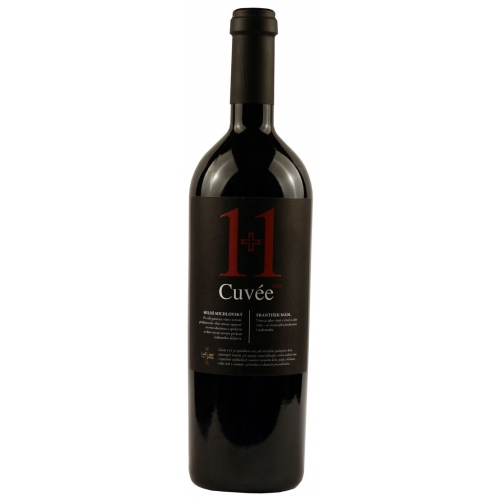 Cuvée 1+1 (AL+CS+ME), pozdní sběr 2009, víno červené - suché