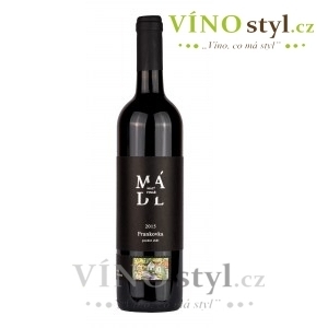 Frankovka barrique, pozdní sběr 2022, víno červené - suché