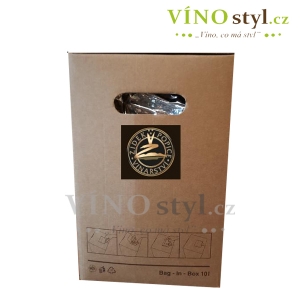 Bag in box 10 l, Sauvignon, moravské zemské, polosuché