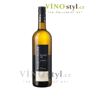 Rulandské bílé, výběr z hroznů 2023, víno bílé - polosuché, č.š. 2317