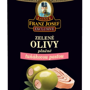 Zelené olivy plněné tuňákovou pastou - FRANZ JOSEF
