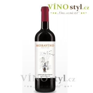 Cabernet Sauvignon, pozdní sběr 2021, víno červené - suché