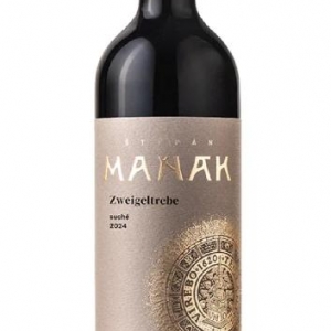 Zweigeltrebe, výběr z hroznů 2024, víno červené - suché