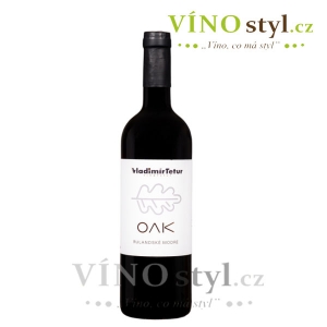 Rulandské modré OAK, výběr z hroznů 2019, víno červené - suché